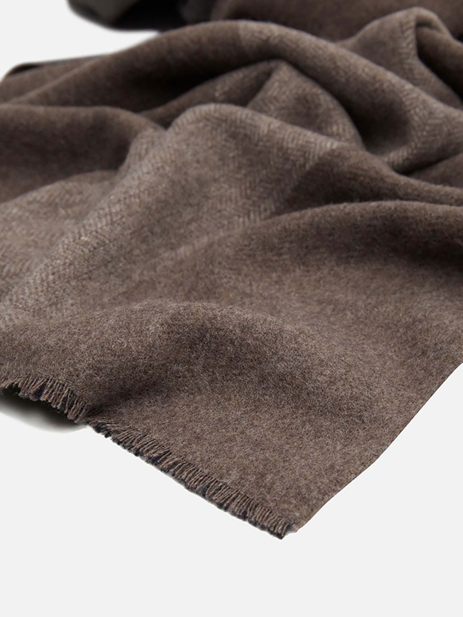 100% wool twill scarf