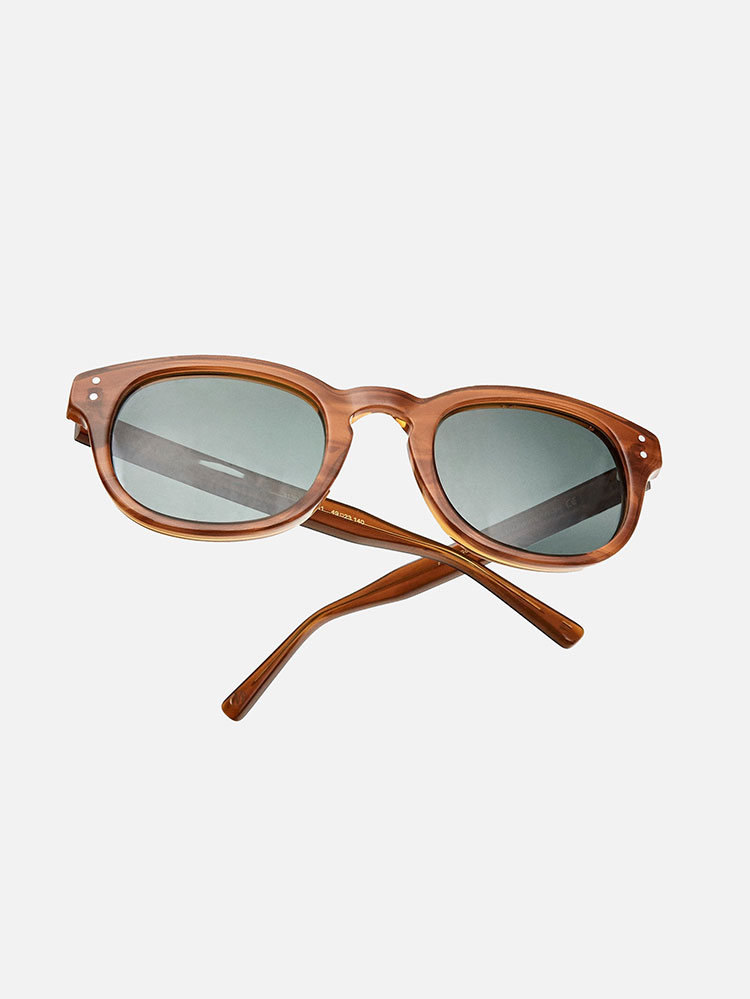 Chrome acetate sunglasses