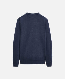 Crew neck cotton sweatshirt