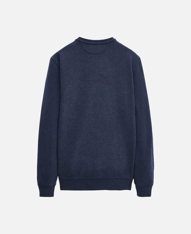 Crew neck cotton sweatshirt