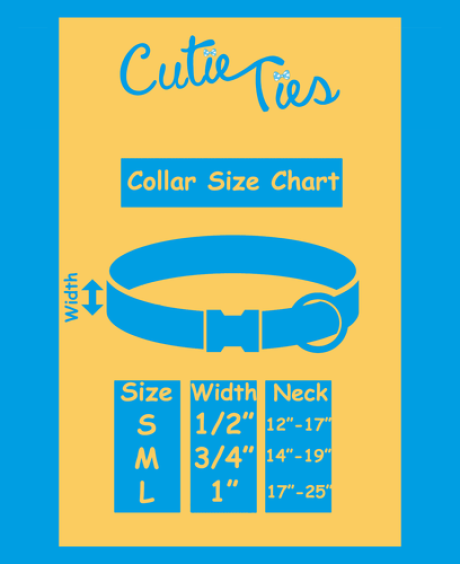 Hanukkah Dreidel Blue Dog Collar