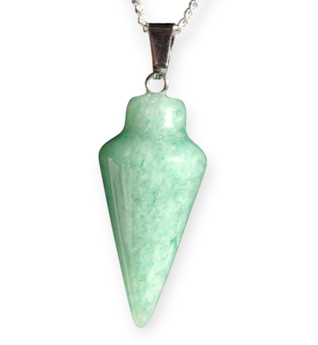 Natural Crystal Necklace 925S curb Chain Multiple Gemstones