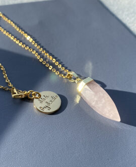 Glow Necklace - Crystal Quartz / Rose Quartz / Amethyst