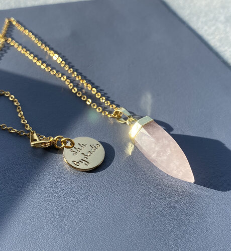 Glow Necklace - Crystal Quartz / Rose Quartz / Amethyst