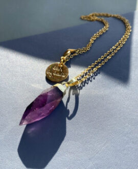 Glow Necklace - Crystal Quartz / Rose Quartz / Amethyst