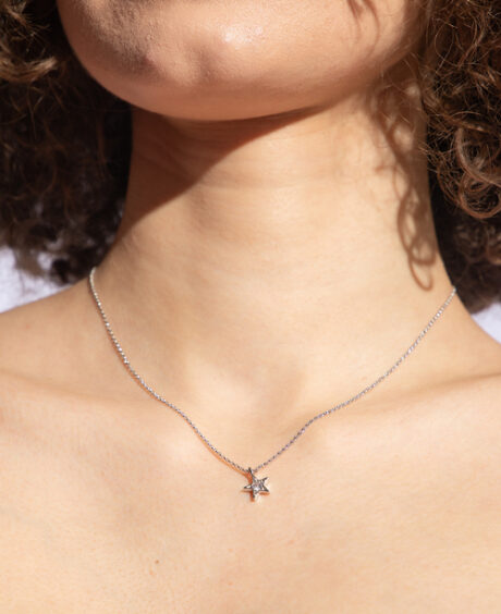 3954972 KATE SPADE classic star-shaped metal women's necklace